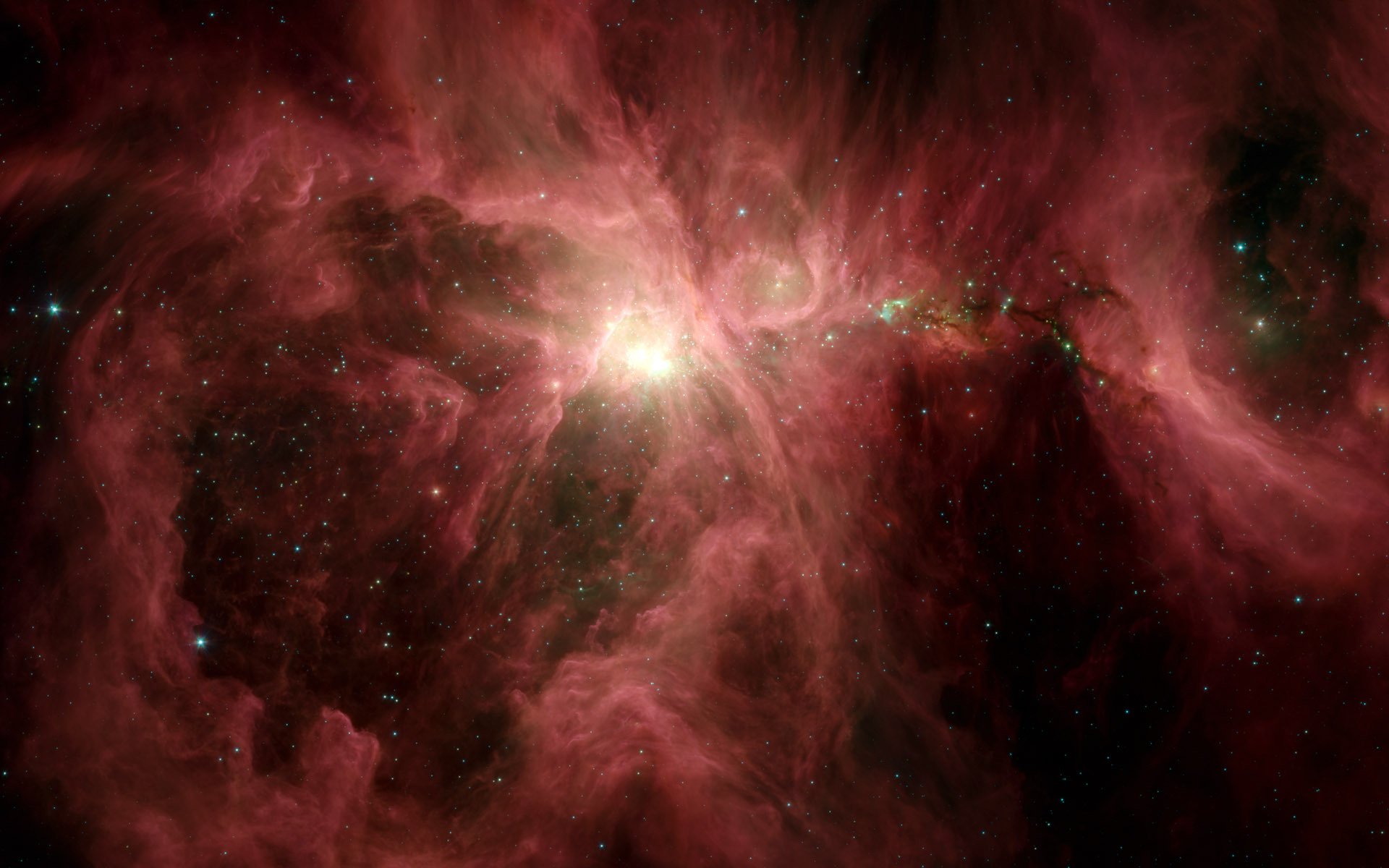 nebula orion spitzer