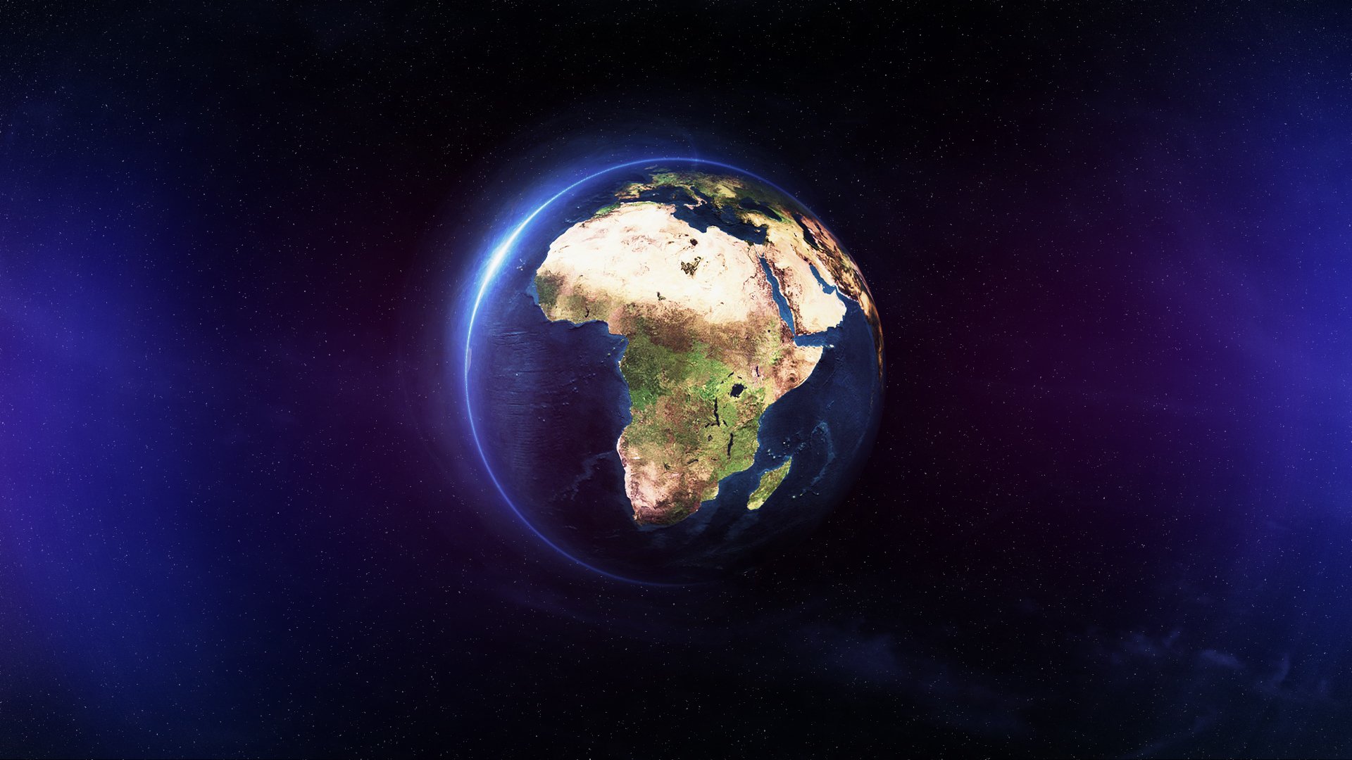 land africa ocean planet earth