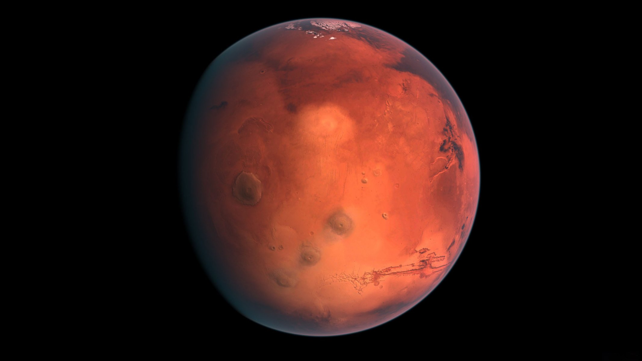 planète mars rouge