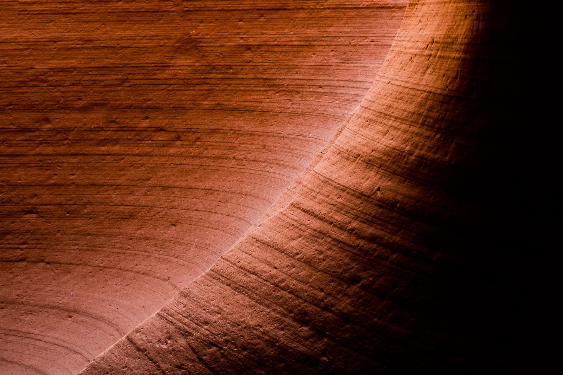 struttura ombra antilope pietra canyon roccia