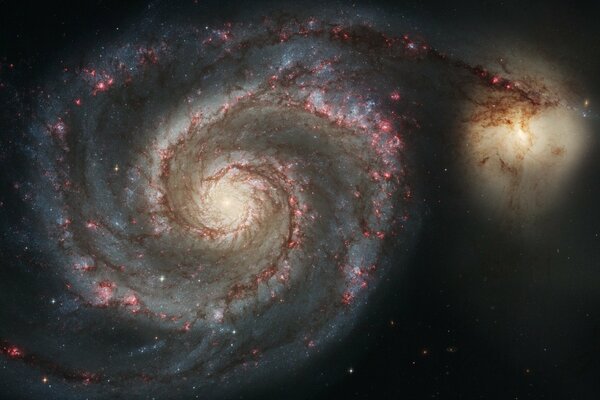 Grandes et petites galaxies dans l espace