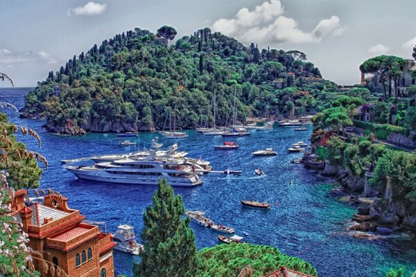 Bella vista sul mare, dalla scogliera