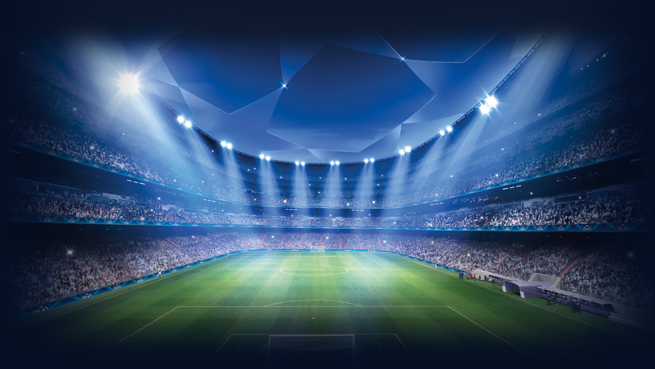 champions league lp stadium football sports the field