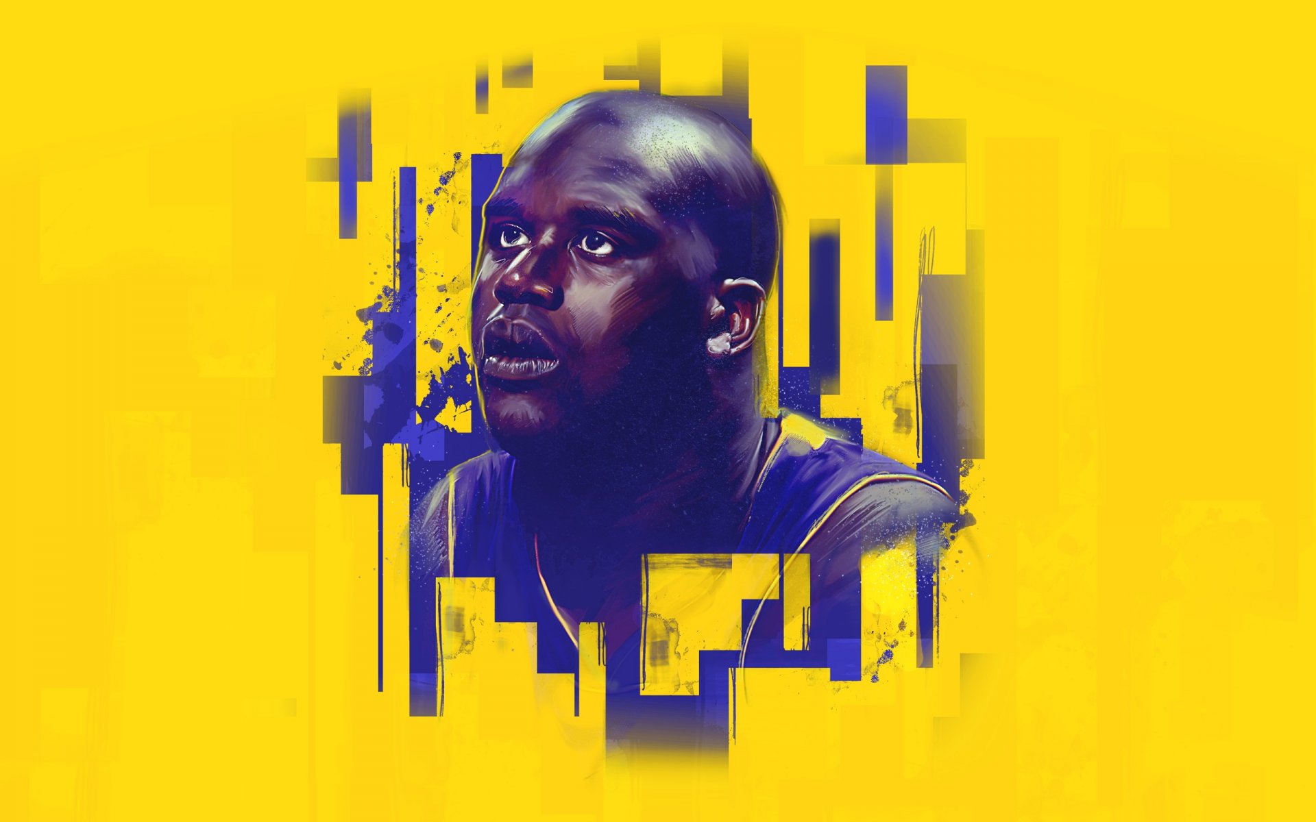 shaquille o neal jugador cara nba baloncesto los angeles lakers deportes