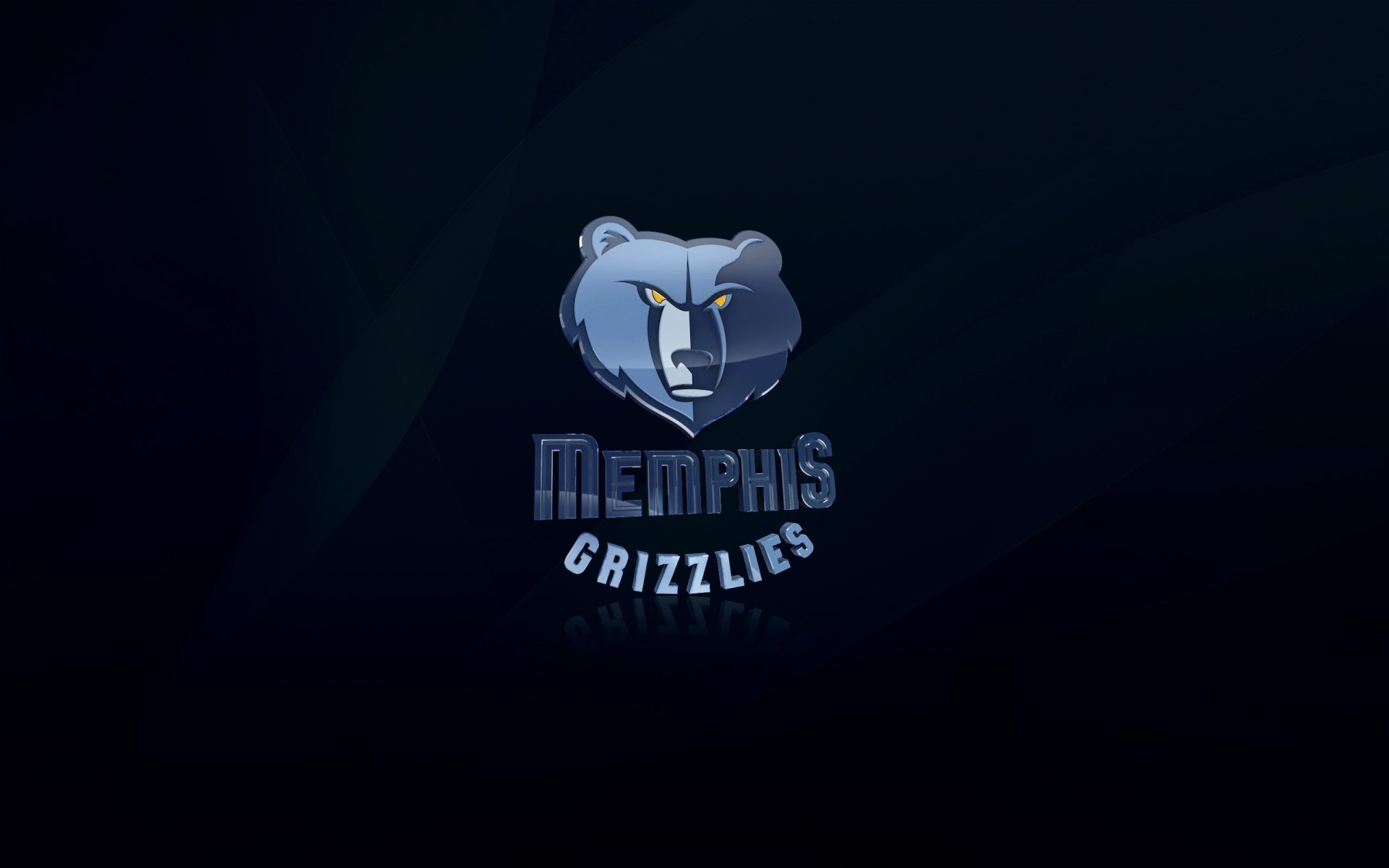 memphis nba basket-ball grizzly fond logo bleu