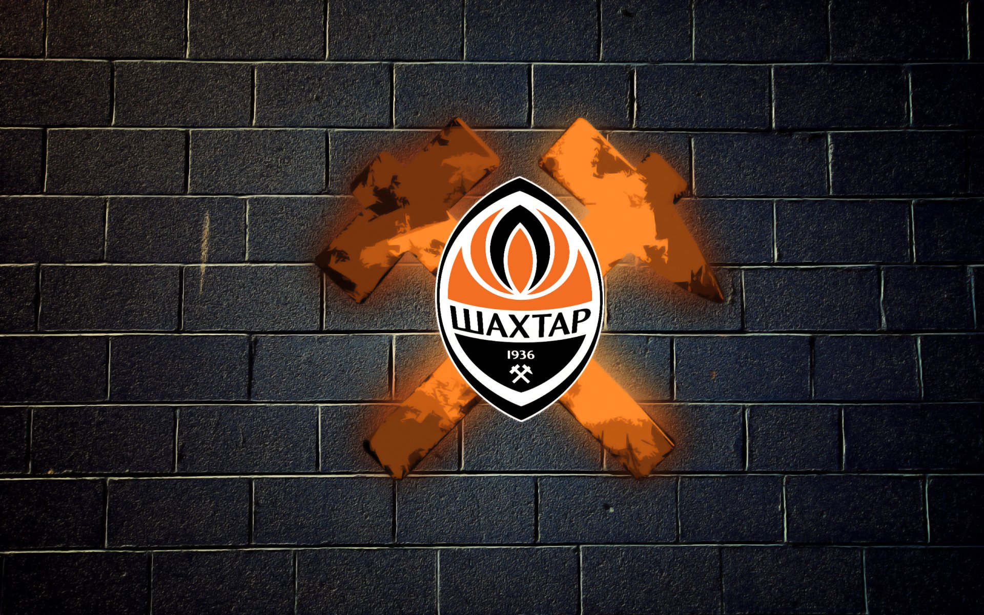 fc football shakhtar logo hammers background sports wall logo