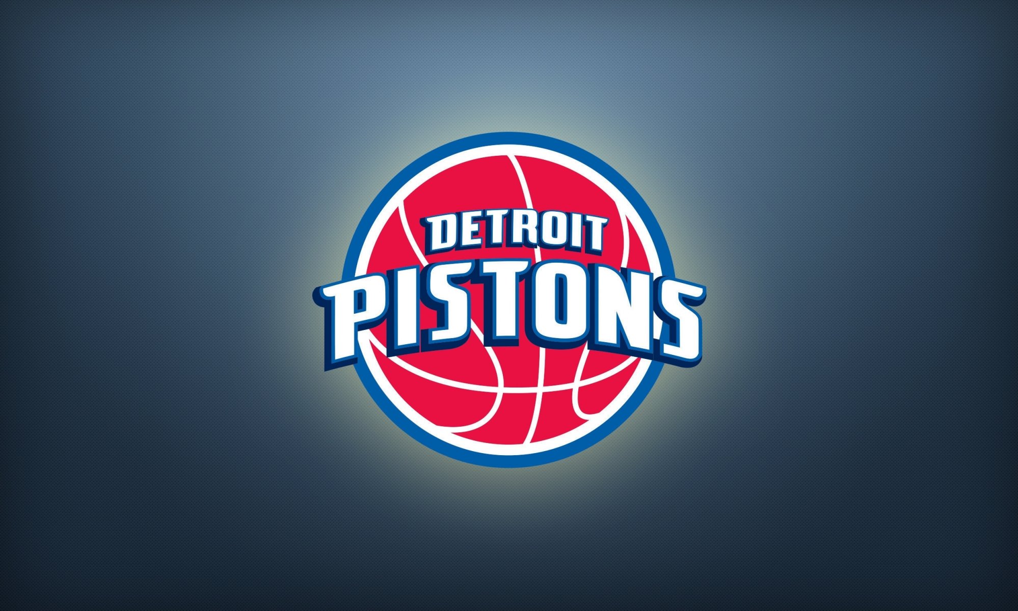 detroit pistones logotipo baloncesto nba fondo deportes