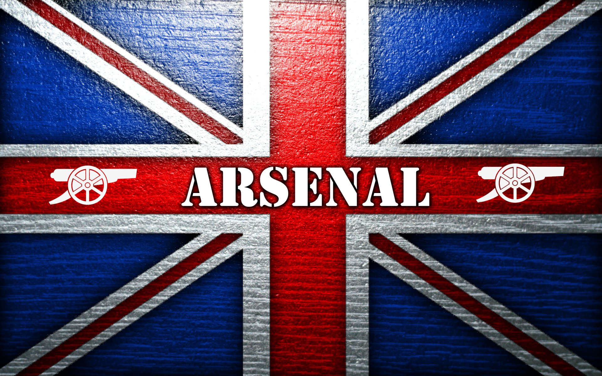 arsenal club de football gunners drapeau canon arrière-plan