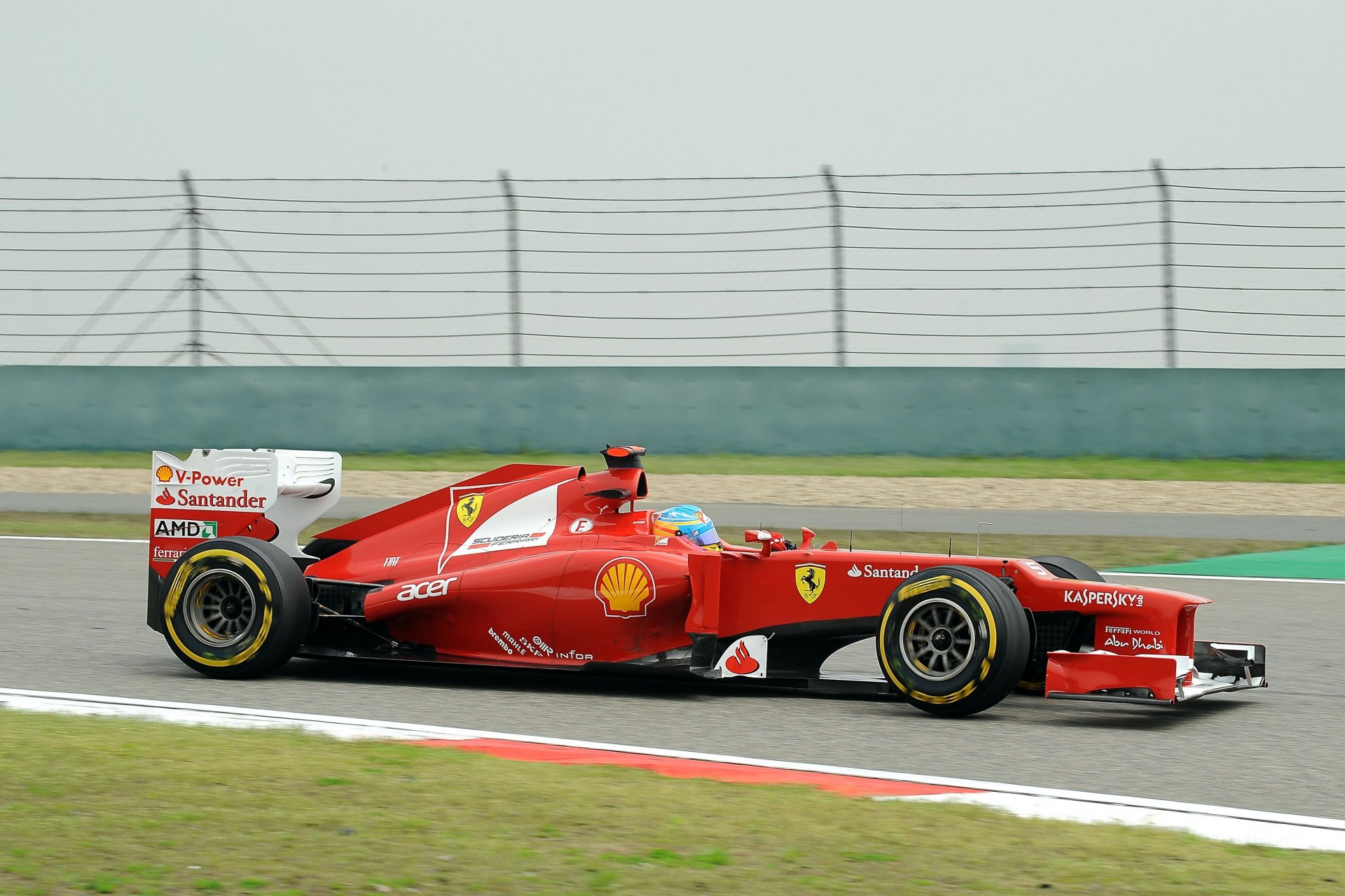 ferrari f1 фернандо алонсо формула 1 f2012