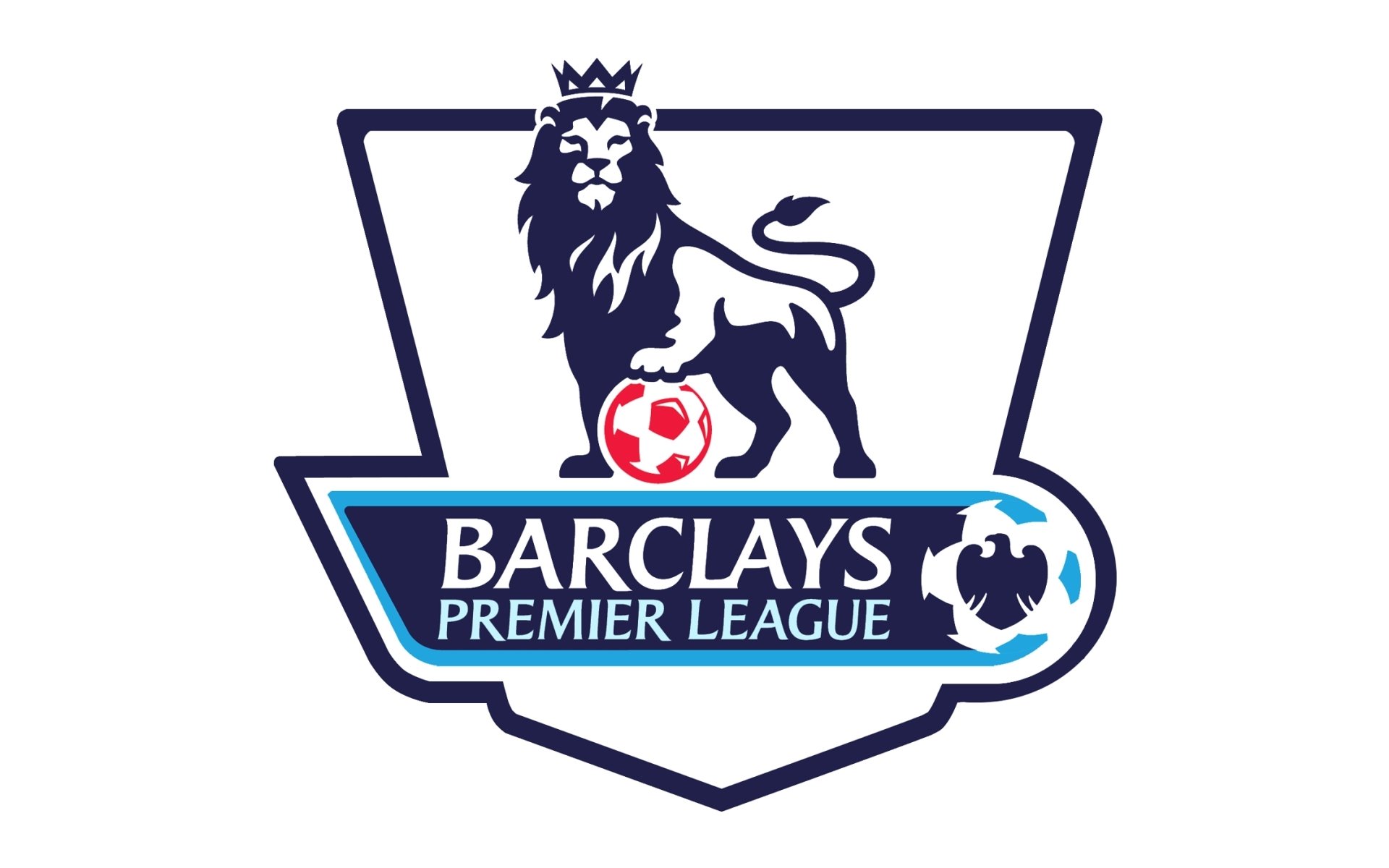 premier league anglaise barclays lion balle fond