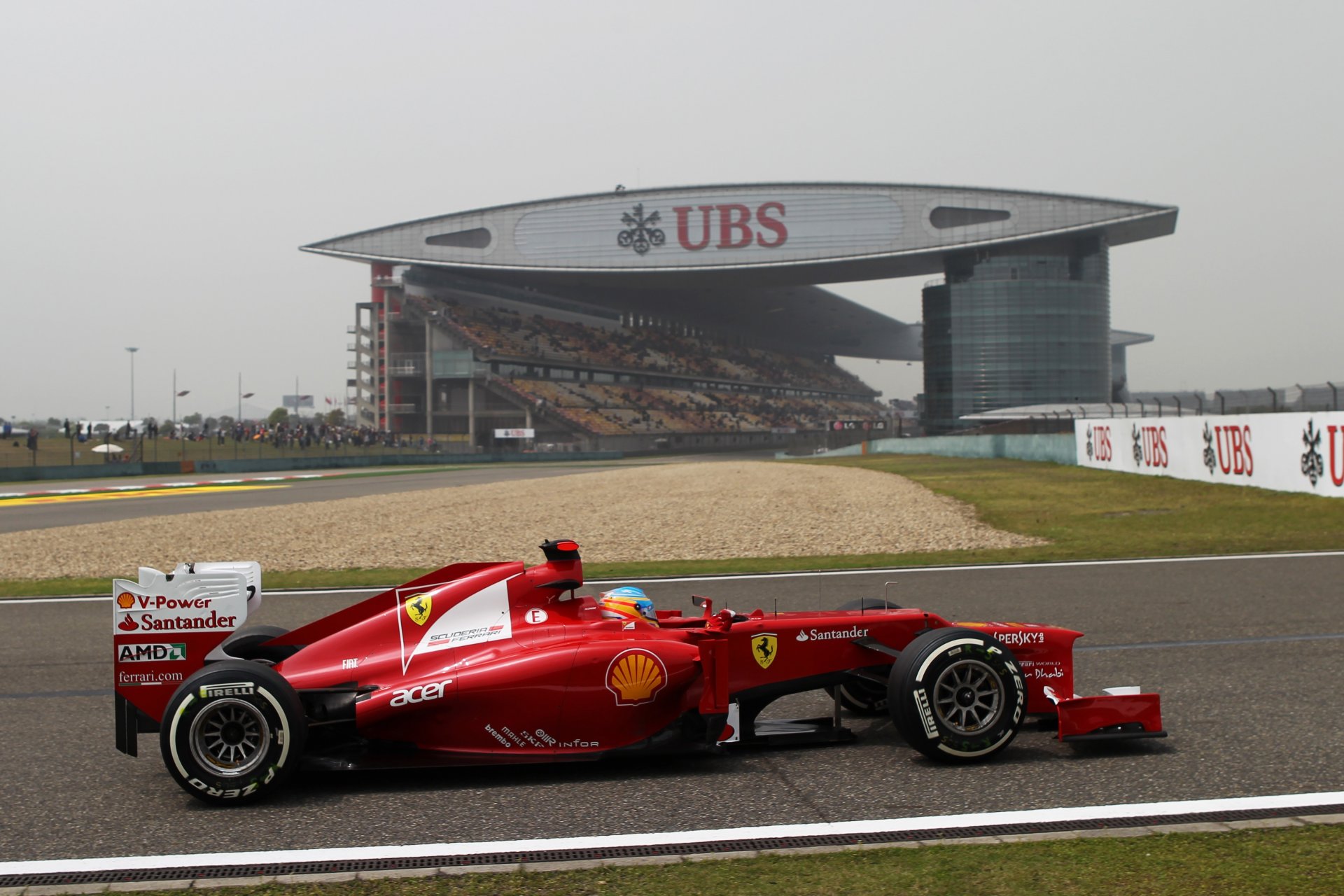 ferrari f1 fernando alonso formuła 1 f2012 szanghaj