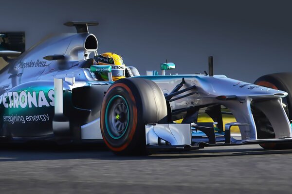 Mercedes-Fotos vom Formel-1-Rennen