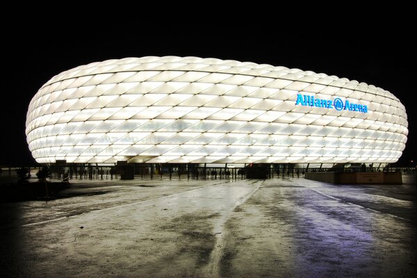 Stadion allianz arena w Niemczech