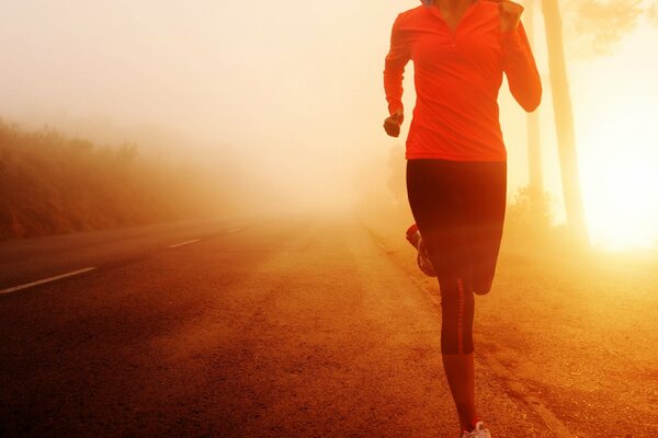 L alba è il momento migliore per correre