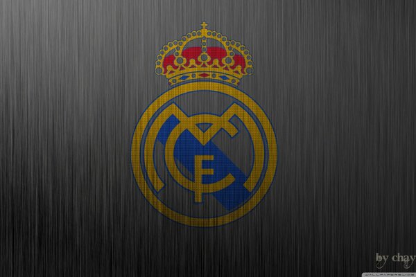 Das Logo des Vereins Real Madrid