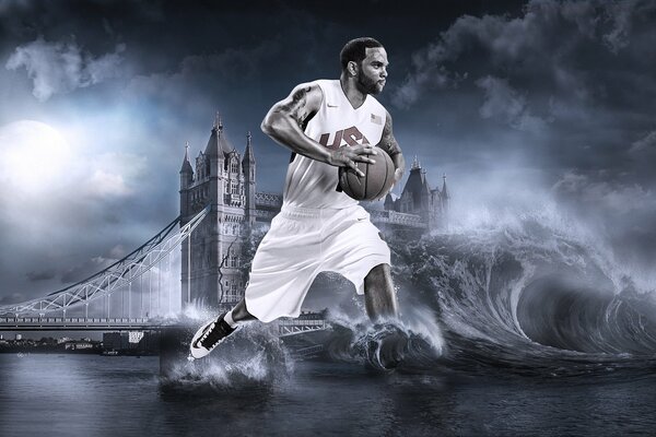 Prawdziwe tsunami koszykówki w Londynie