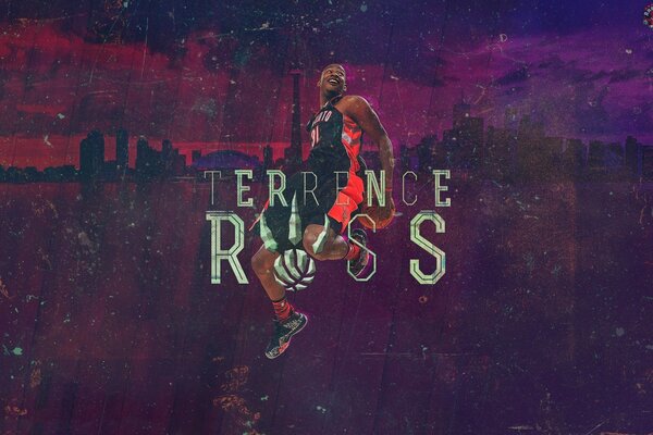 Player Terrence Ross is a great basketball player