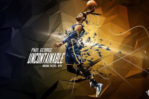 Real Basketball Lightning Paul George