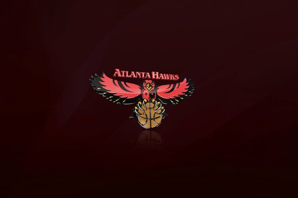 Atlanta Hawks logo rouge