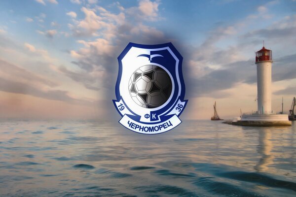 Football logo chernomorets Odessa