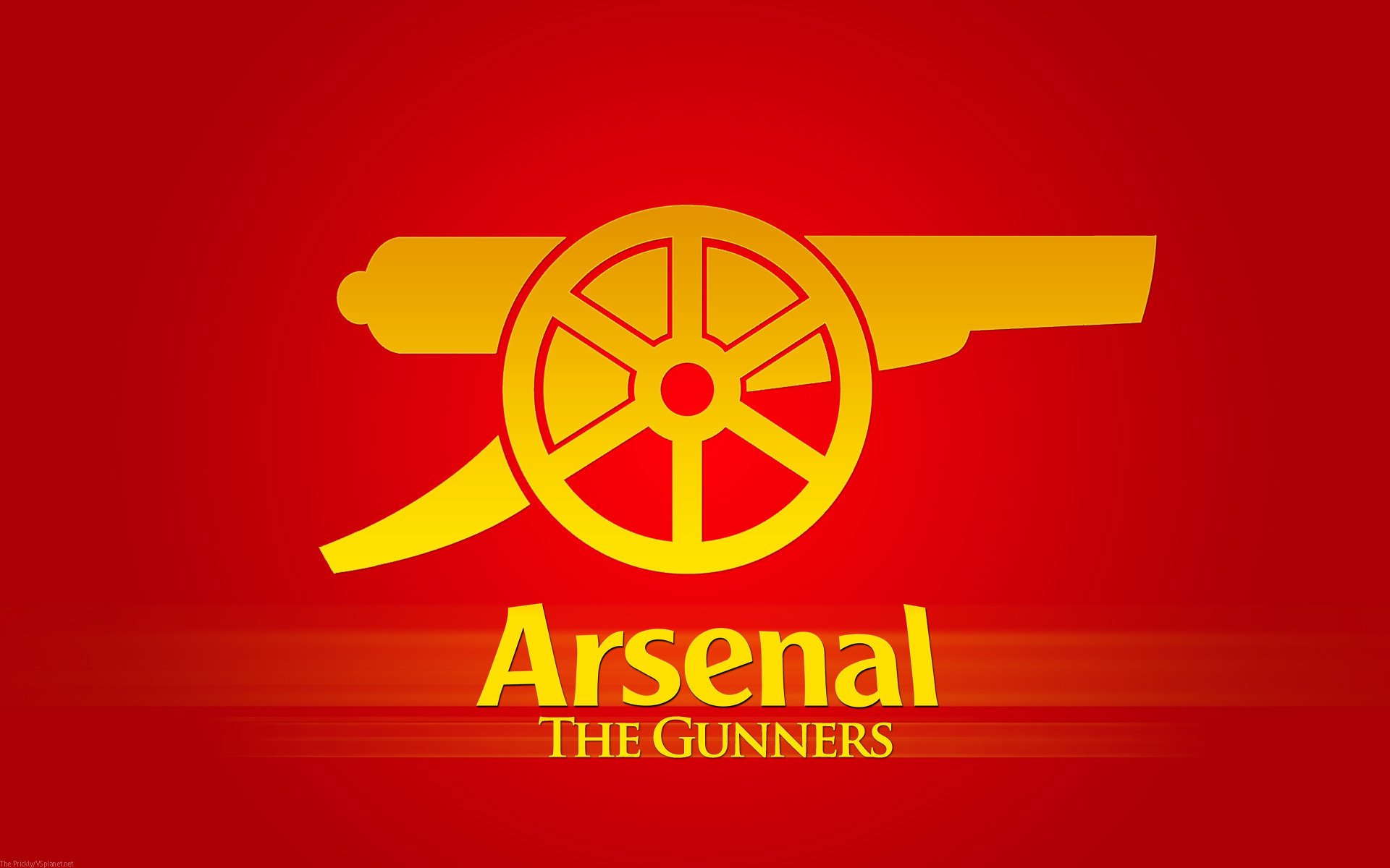 arsenal football club gunners emblem logo cannon inscription