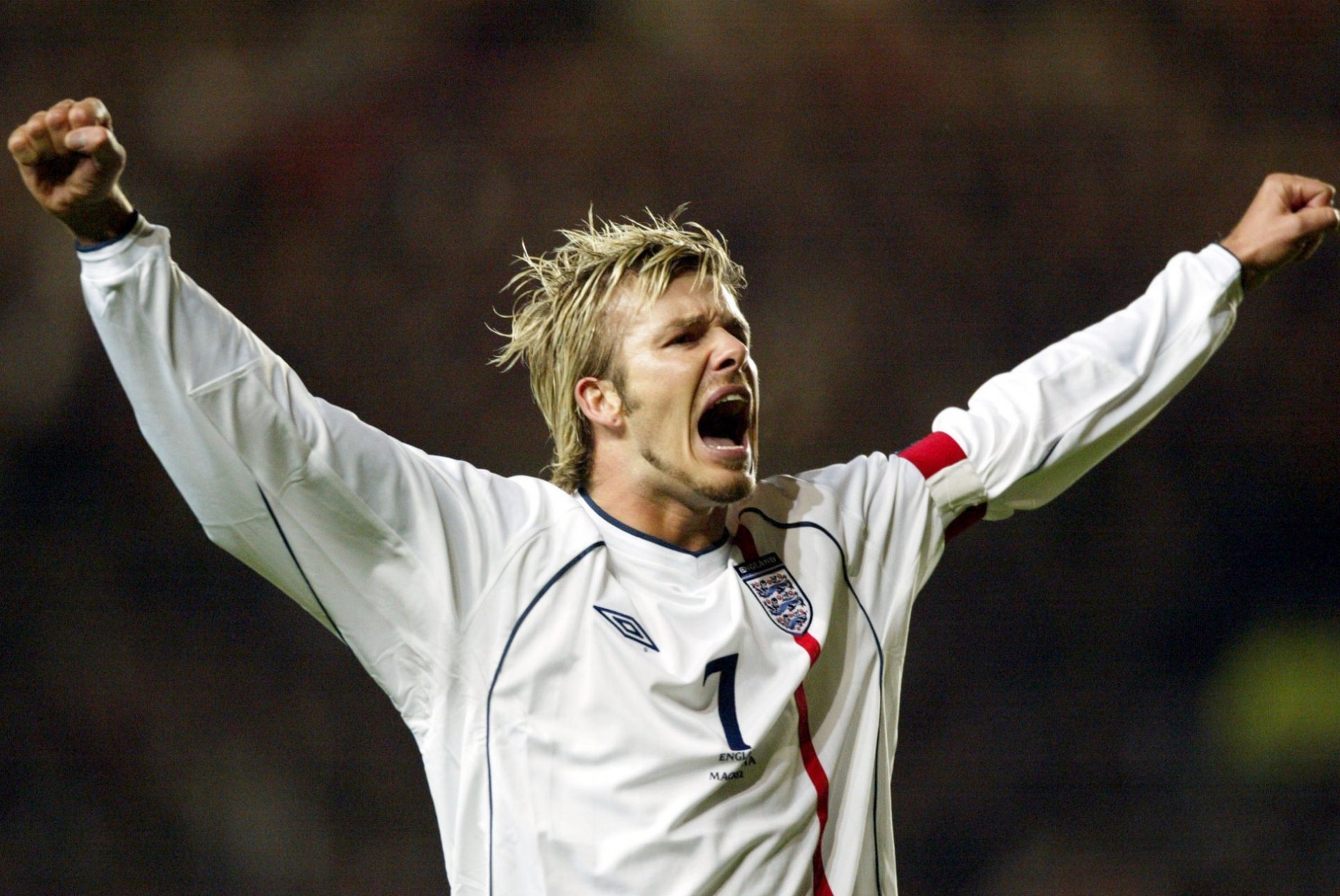 football angleterre david beckham joueur équipe nationale angleterre capitaine david beckham