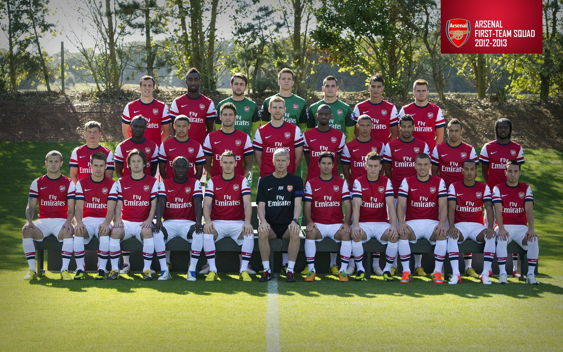 arsenal première équipe 2012/13