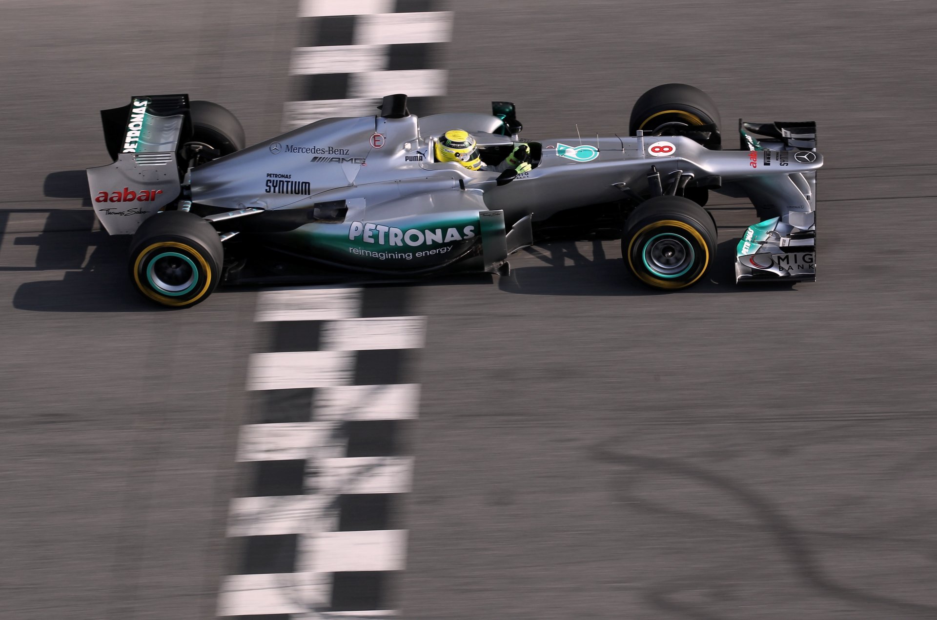 amg mercedes-benz w03 f1 nico rosberg formula-1 f1 casco ruote