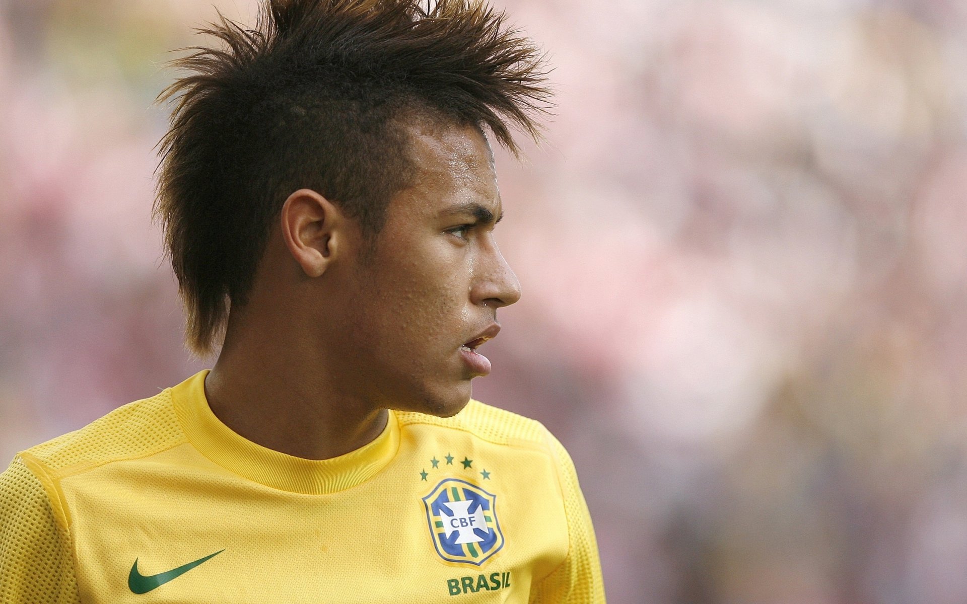 neymar brazil santos striker