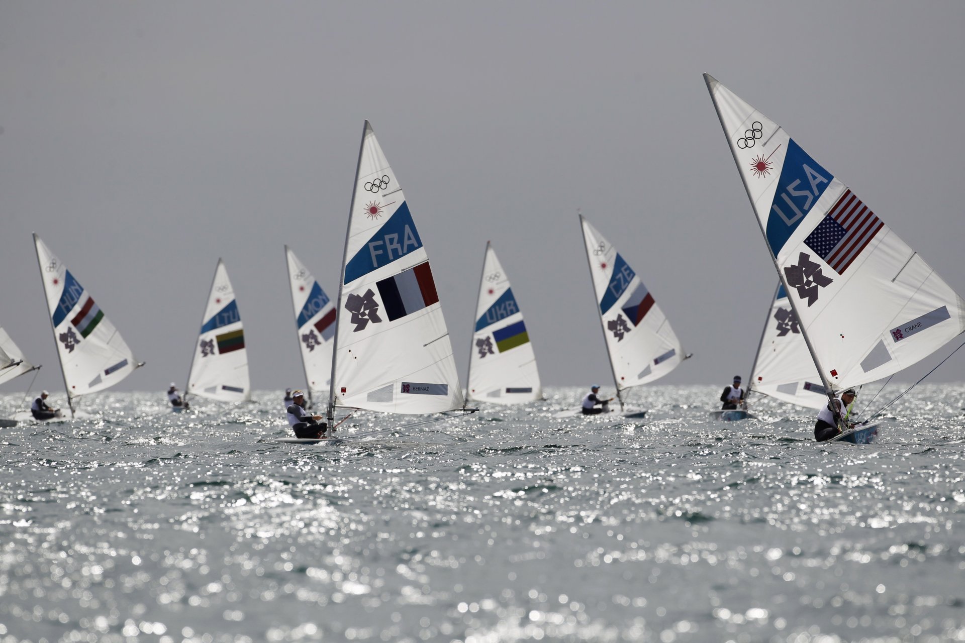 regatta laser olympiade weymouth harbour portland