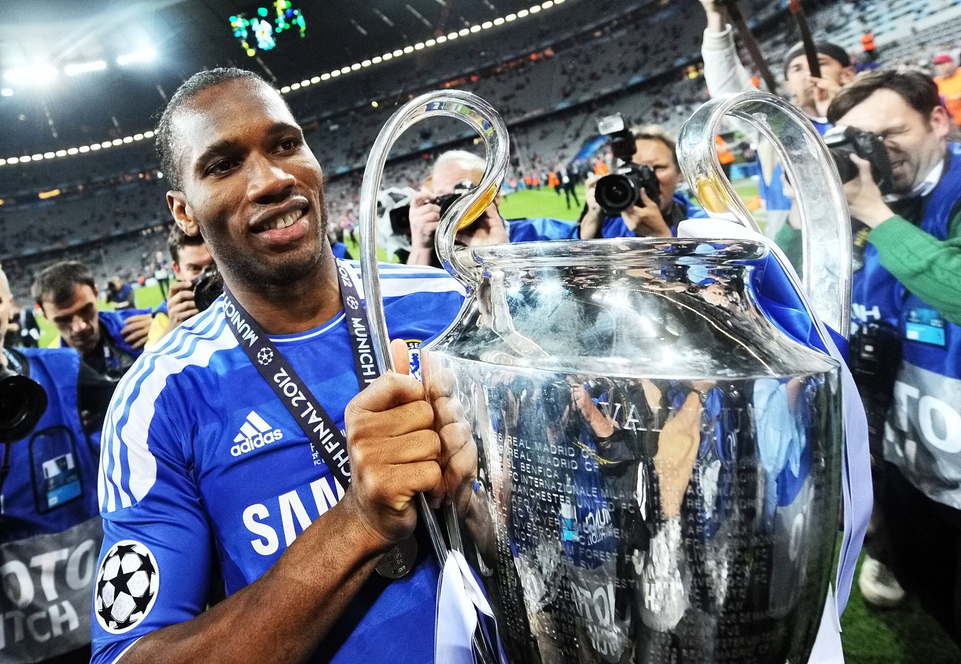 didier drogba chelsea fc.champion