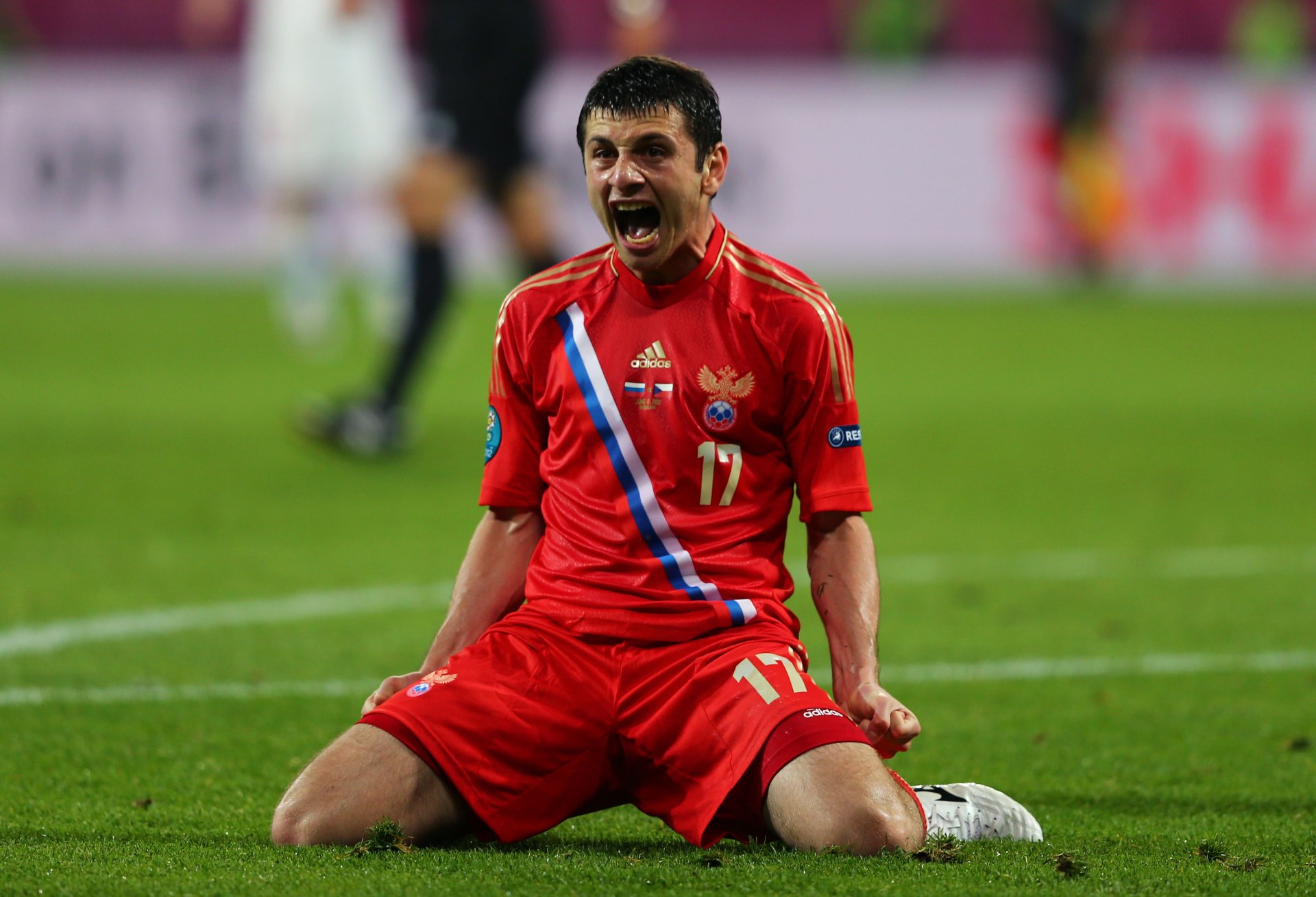 euro 12 alan dzagoev creek russische nationalmannschaft rasen rfv russland-tschechien adida