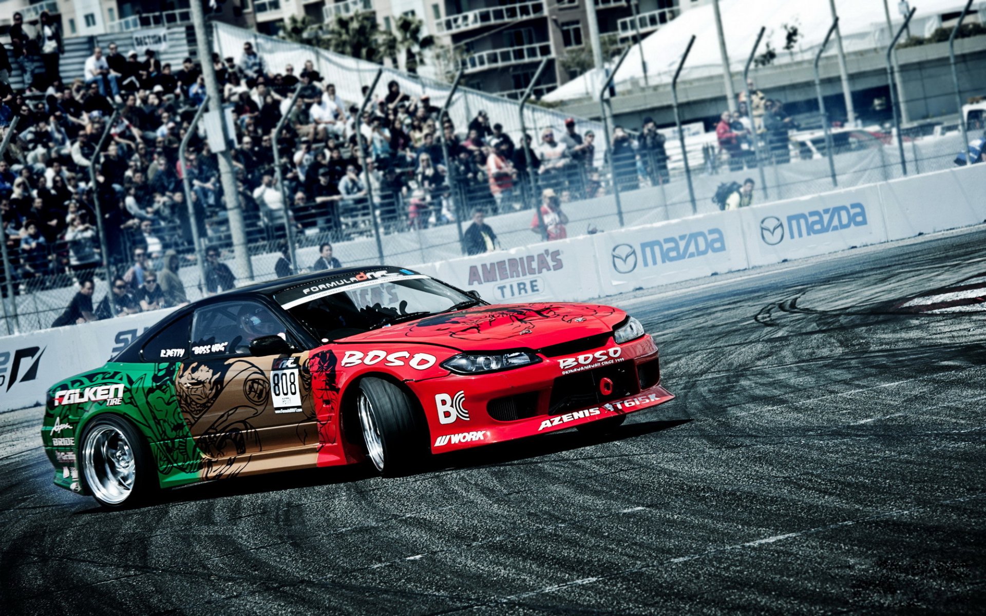 formula drift nissan sylvia s15 drift drift competition nissan