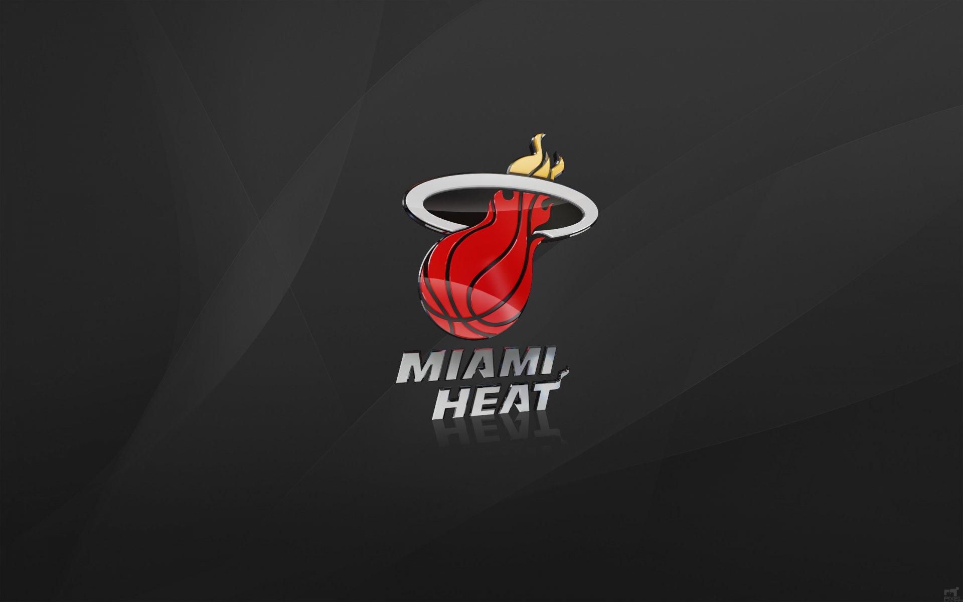 miami heat nba basketball miami grey background logo