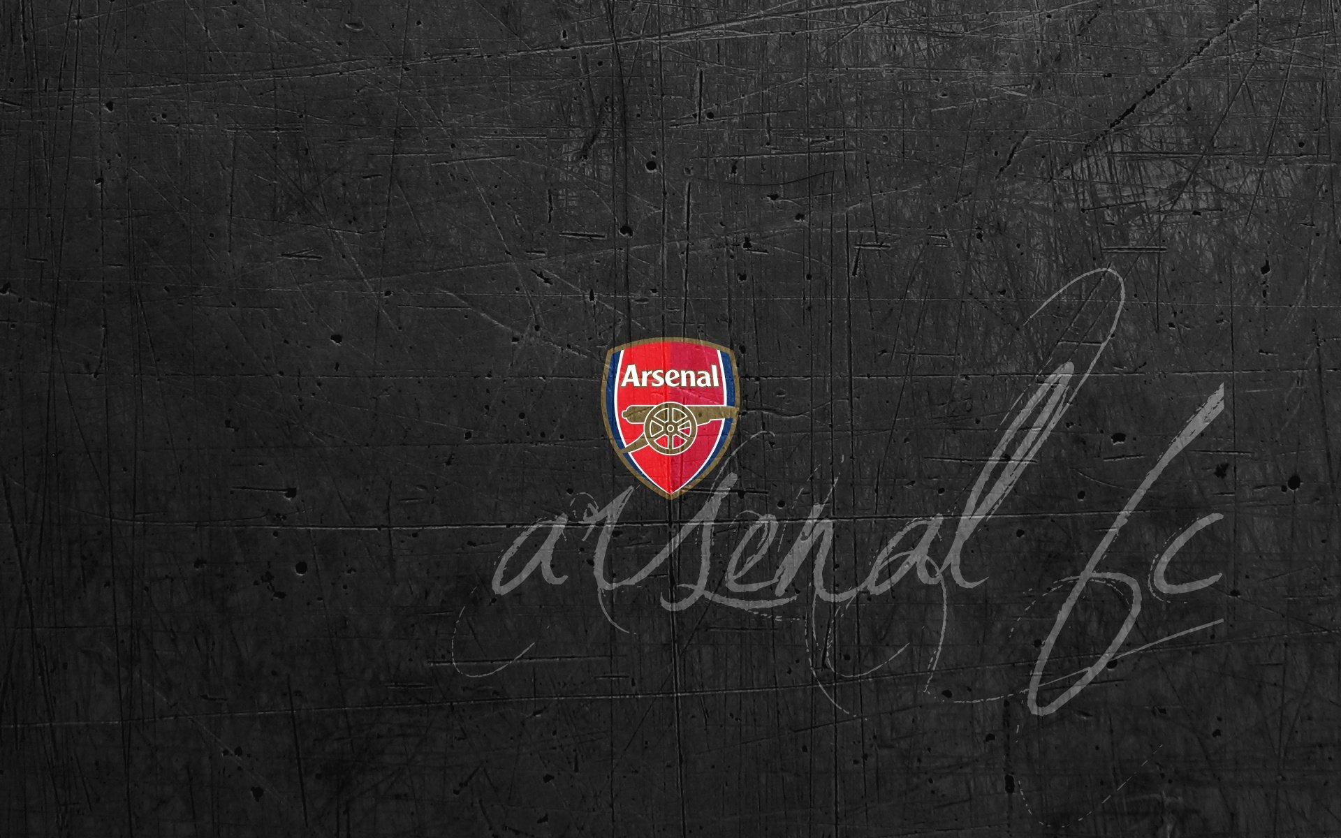 arsenal fußballverein gunners emblem logo inschrift hintergrund