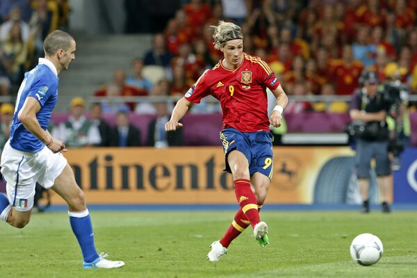 Euro 2012. Football. Espagne Italie