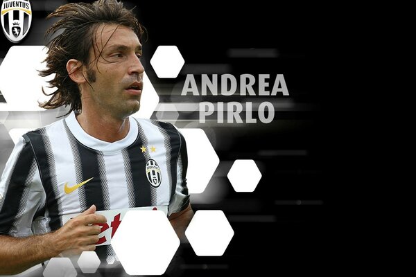 Andrea Pirlo. Juventus football Club