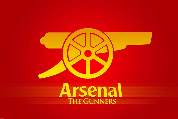 Flagge des FC Arsenal