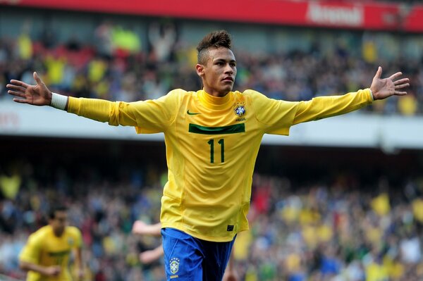 Neymar fond d écran sur le thème du football