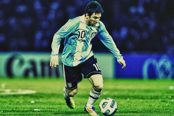 Lionel Messi en la selección Argentina