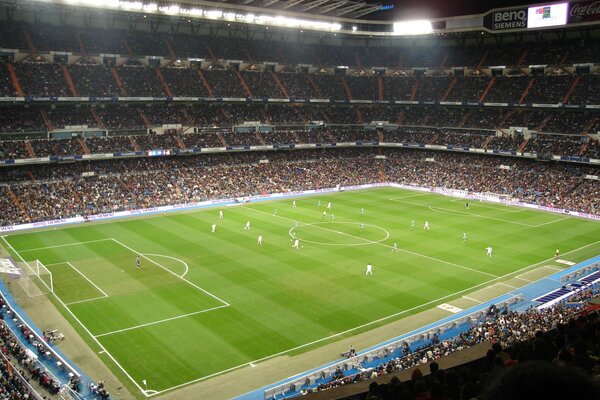 Fußballstadion in Spanien