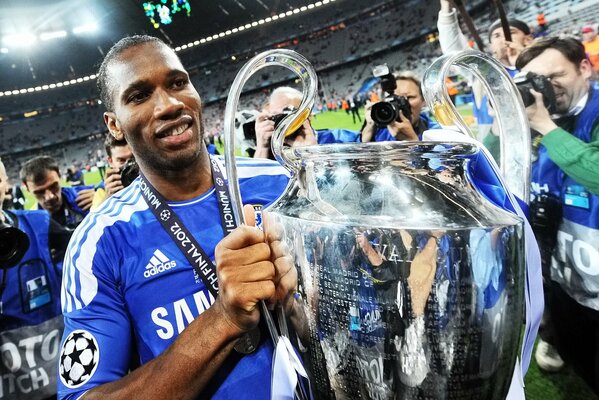 UEFA Champion Chelsea, Didier Drogba