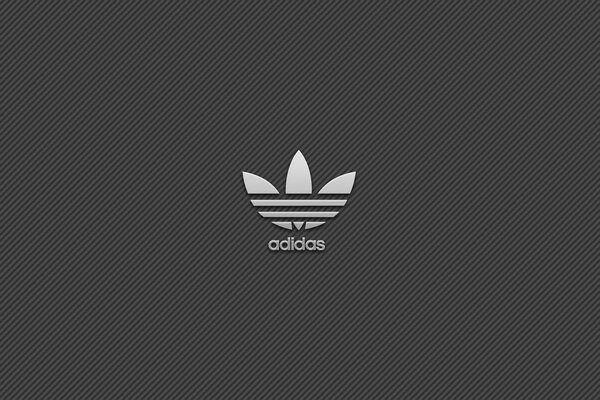 The popular adidas brand. logo