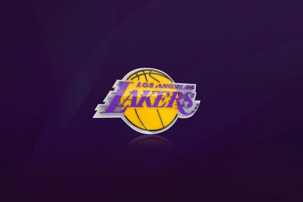Logo drużyny koszykówki Los Angeles Lakers