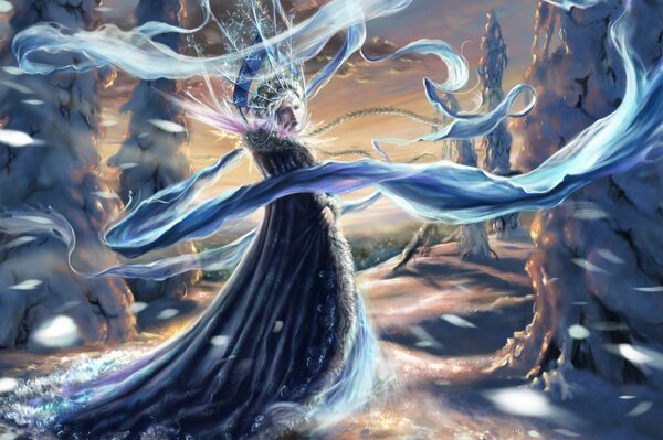 El mundo del frío pertenece a la reina de las Nieves