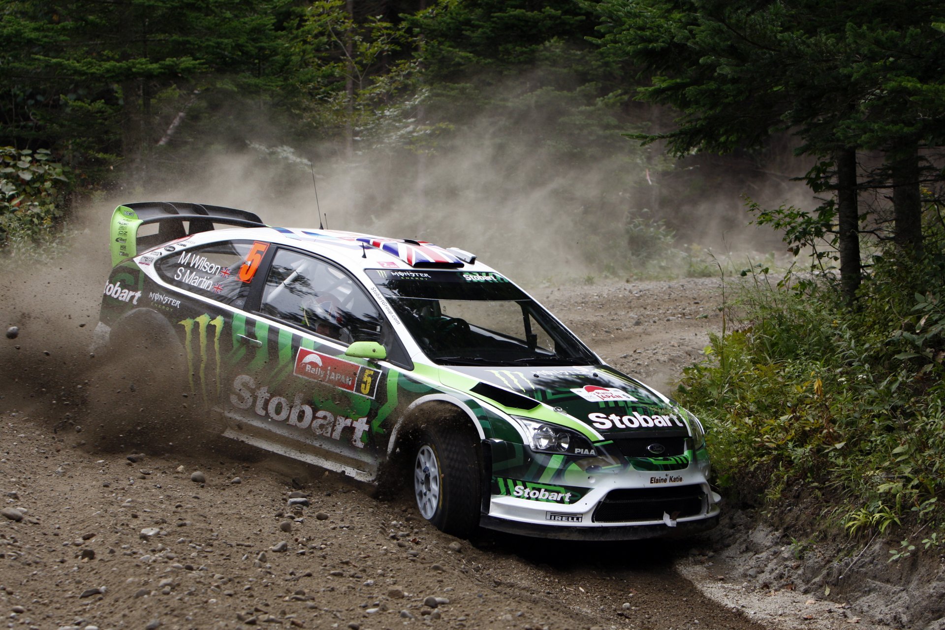 wrc rallye ford focus britisch das biest