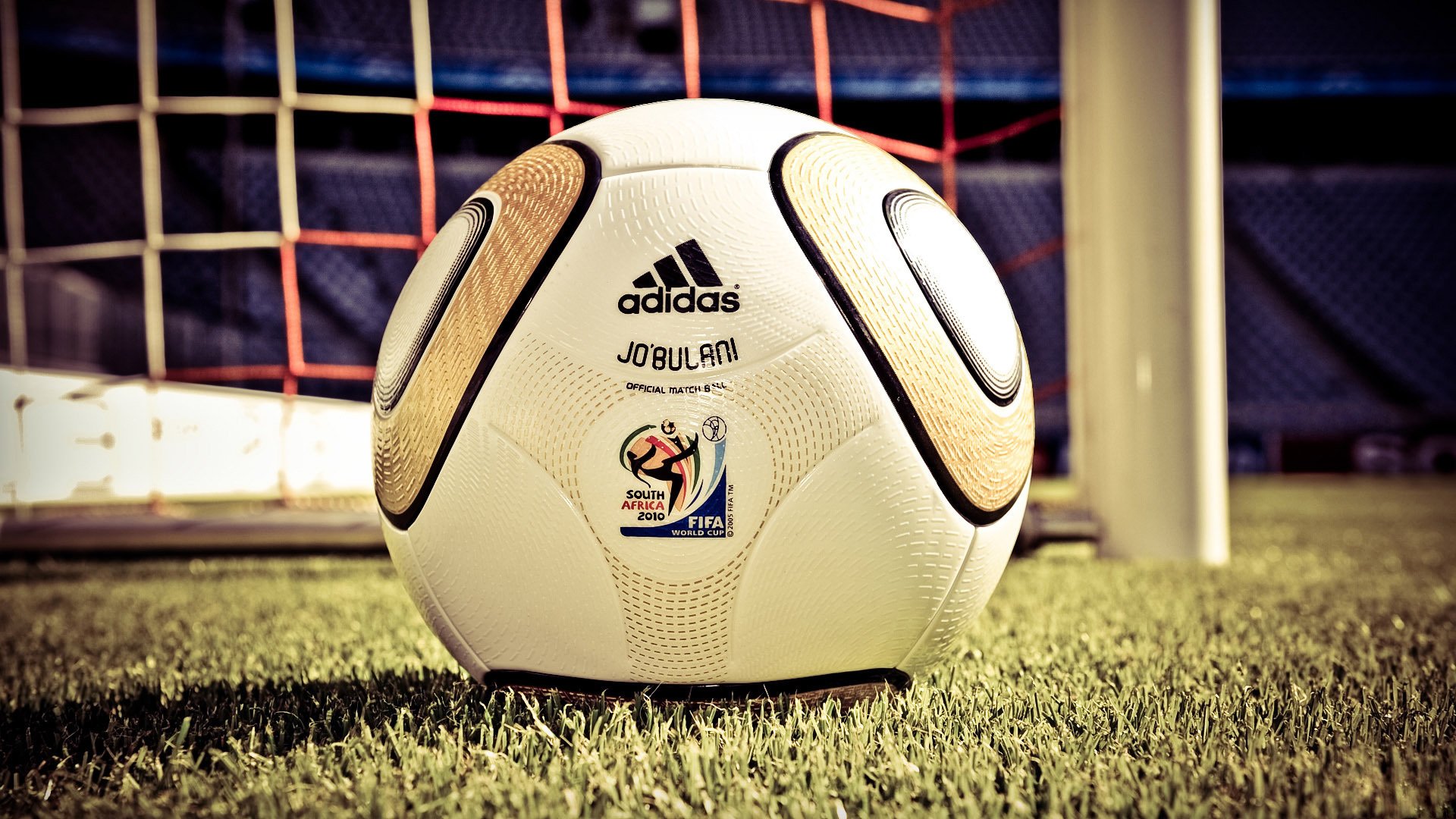 pelota adidas jabulani césped hierba puerta barra red fifa mundo copa sur áfrica 2010 foto