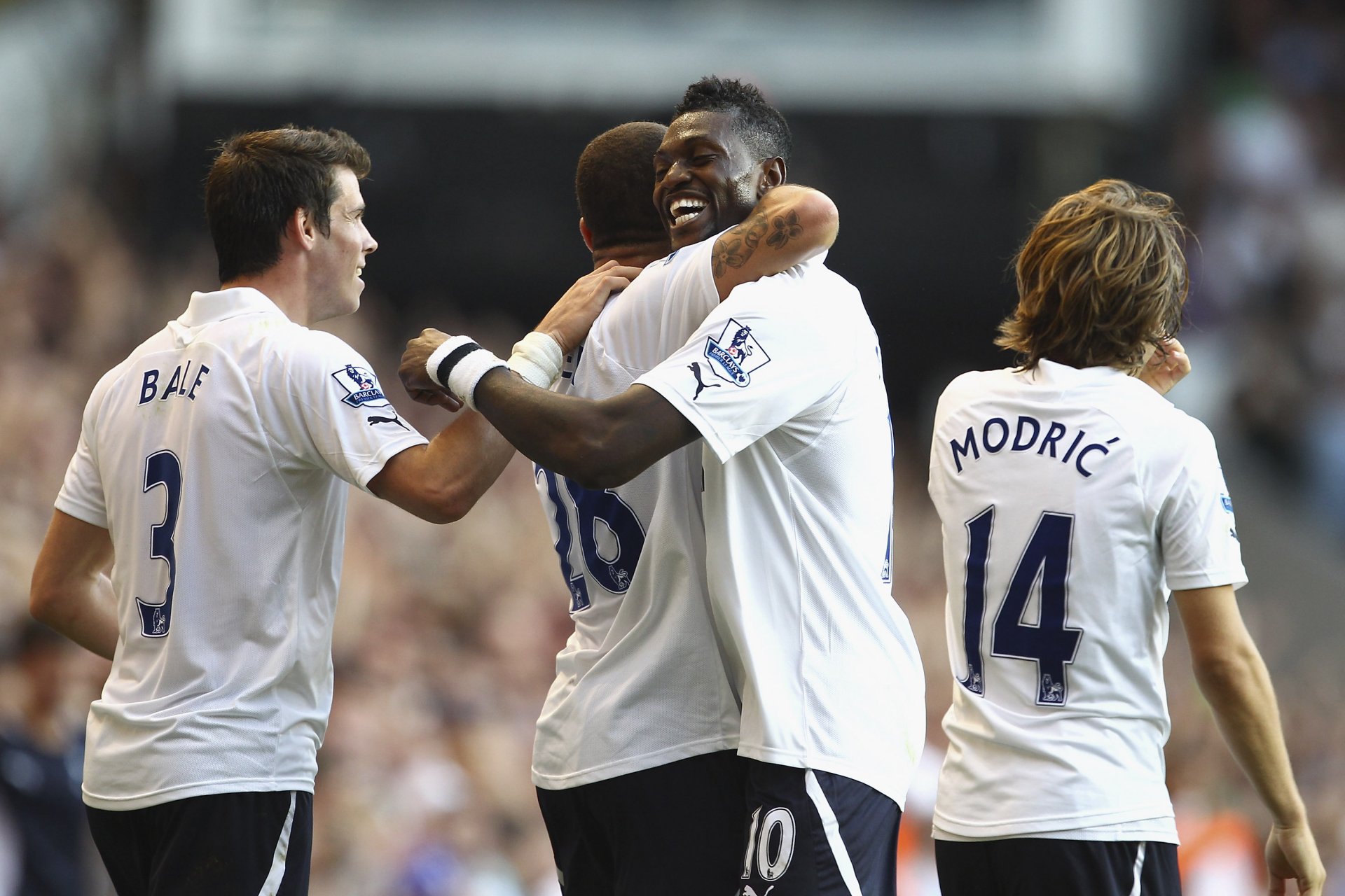 tottenham adebayor bale modrich tottenham anglais premer league fond d écran football oncle vasya