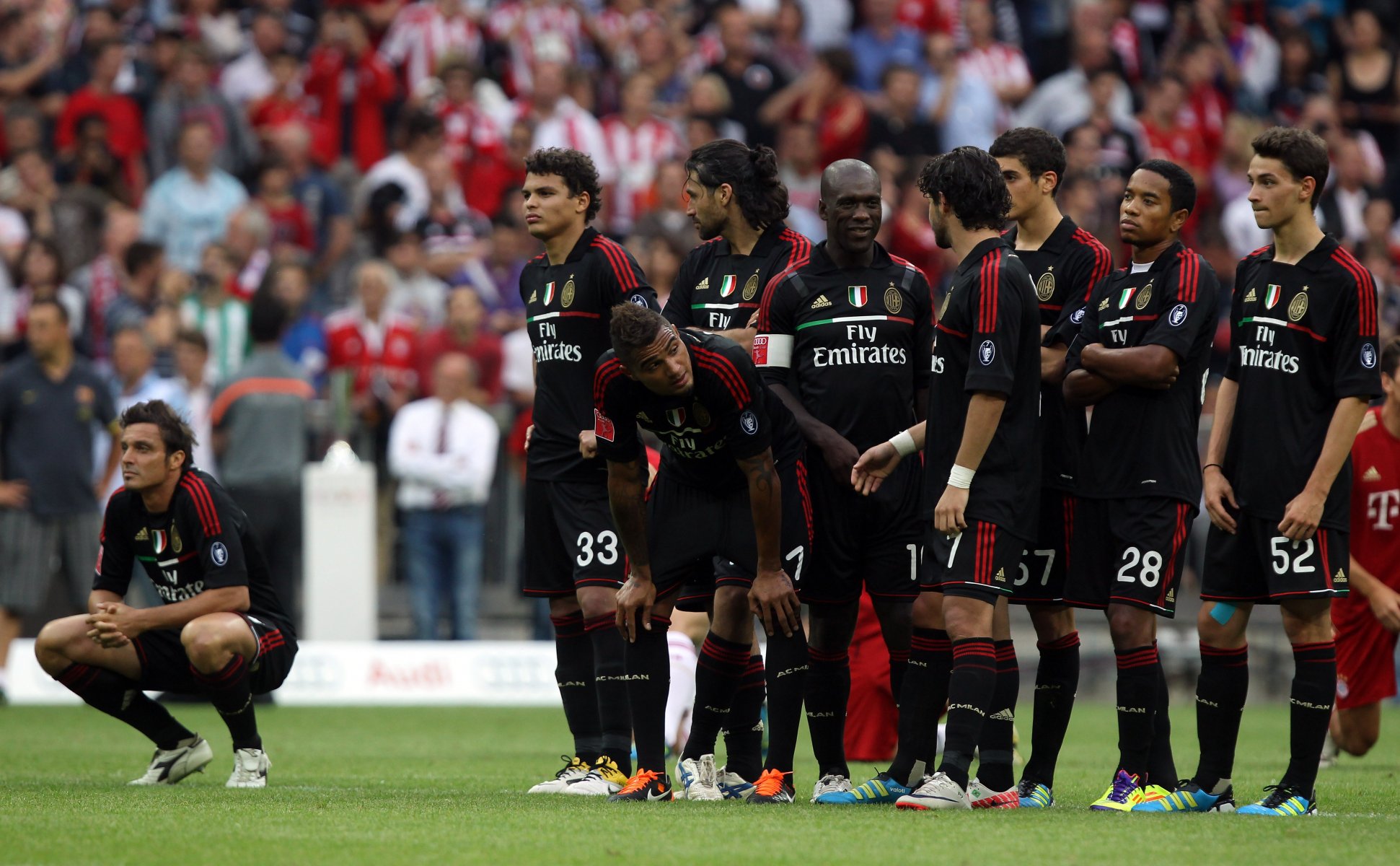 milan hd foto sfondi calcio hd calcio hd milan squadra di milano sfondi calcio pato seedorf kevin prince boateng thiago silva yepes emanuelson oddo mercel ac milan