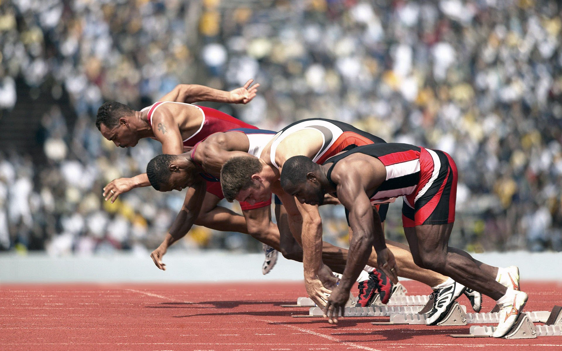 sport début course sprint baskets stade